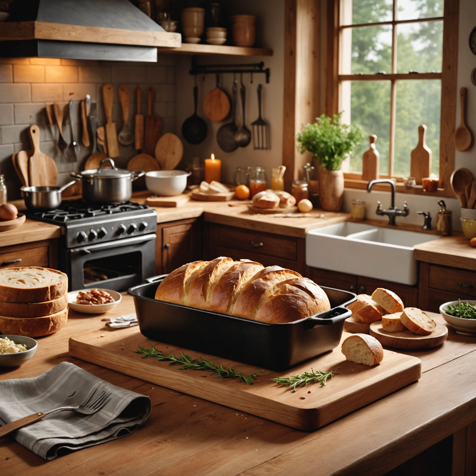 Искусство выпечки: как форма хлеб чугун и форма крышка меняют представление о домашнем хлебе