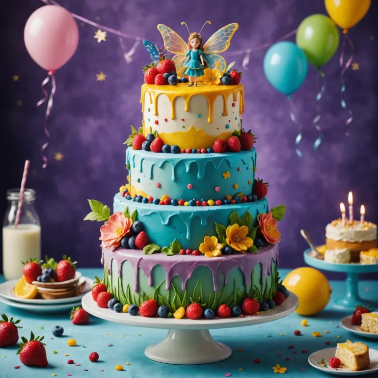 Необычный торт девочке: как сделать праздник по-настоящему незабываемым