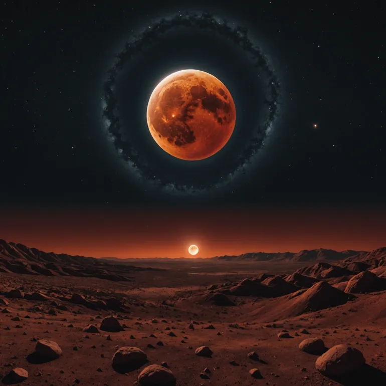 Самые красивые лунные затмения: магия Кровавых лун