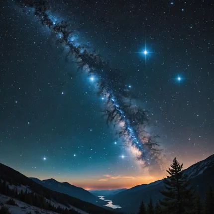 Самые красивые звёздные скопления: Плеяды и Гиады – волшебство ночного неба