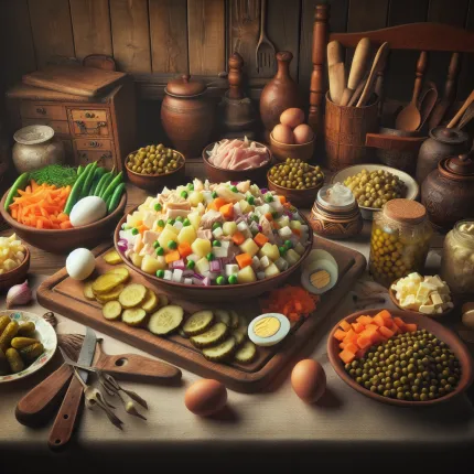 Изначальный рецепт оливье: История и эволюция знаменитого салата